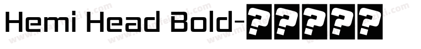 Hemi Head Bold字体转换